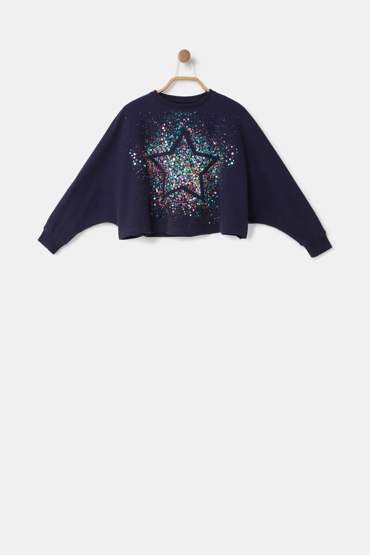 Sudadera oversize estrella | Desigual