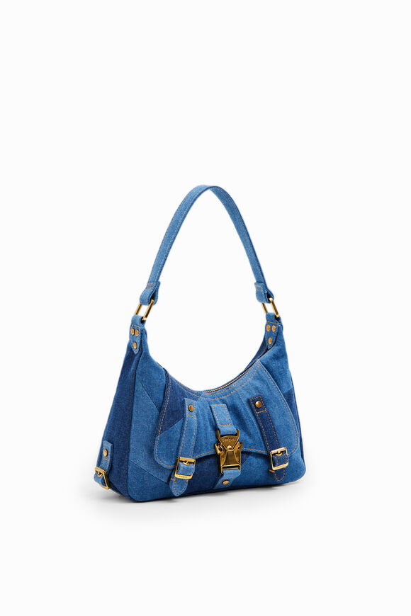 María Escoté patchwork denim bag