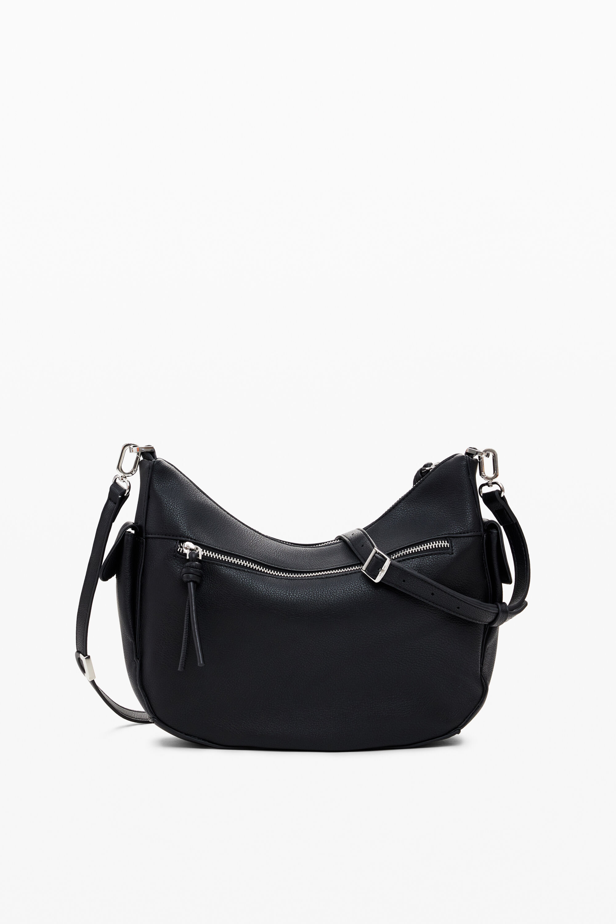 Desigual Logo Bag In Black