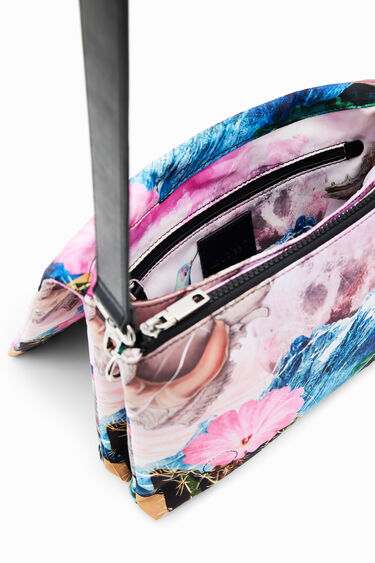 Sac à bandoulière moyen fantaisie | Desigual