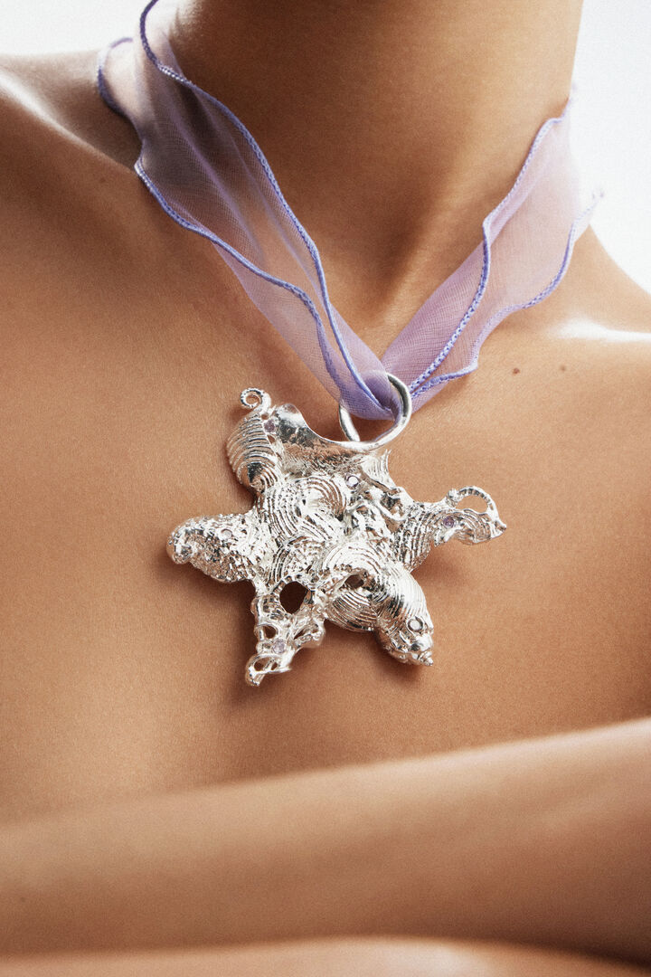 Zalio gold plated star pendant | Desigual