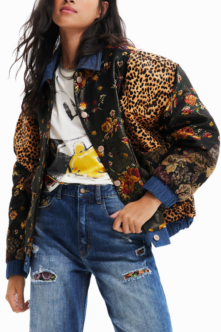 Lederjacke Micky Maus | Desigual
