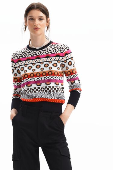 Short border pullover | Desigual