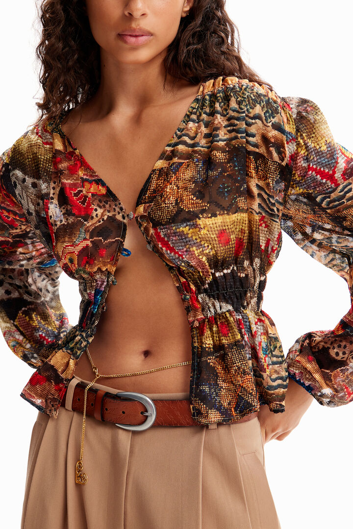 M. Christian Lacroix tapestry blouse | Desigual