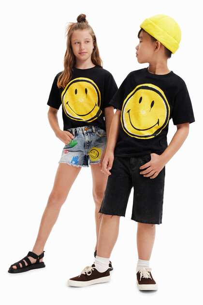 T-shirt de manga curta Smiley®