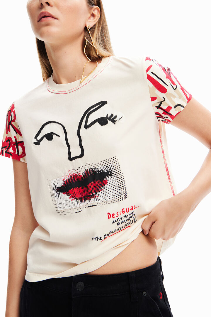 Samarreta cara arty | Desigual