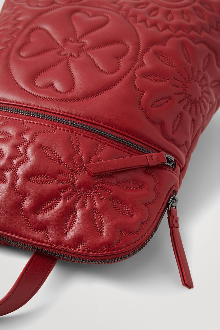 Padded backpack embroideries | Desigual