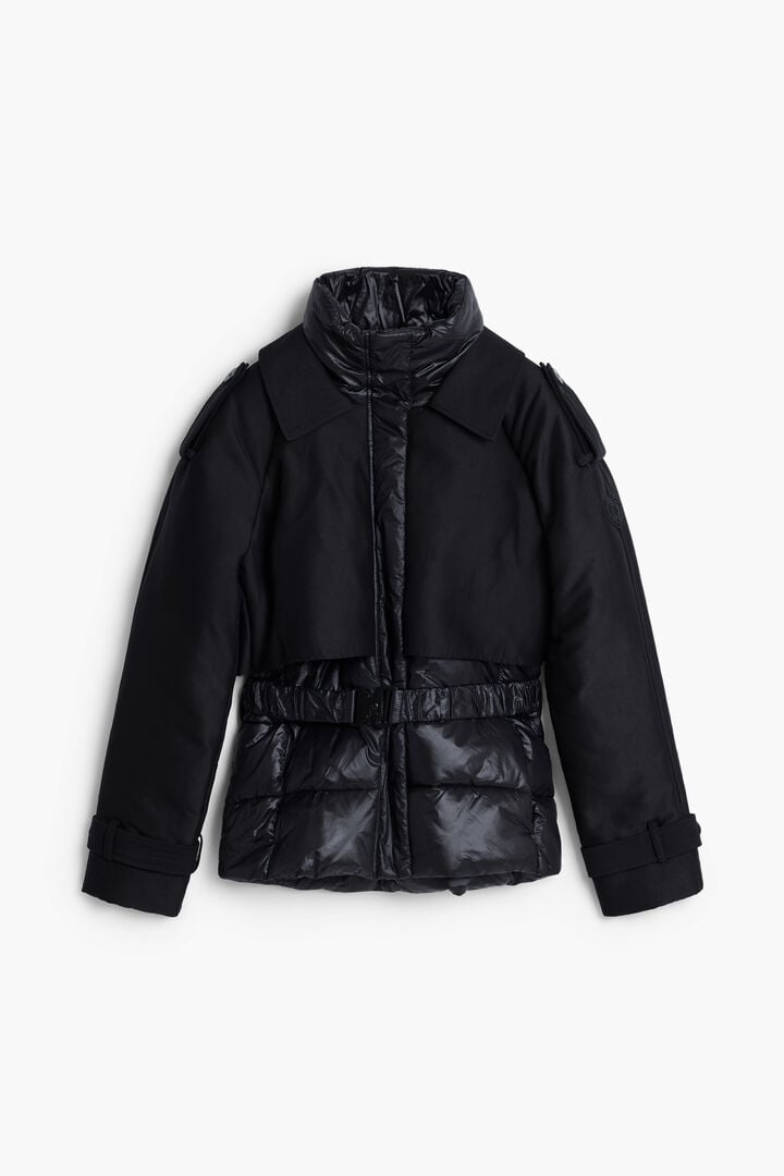 Hybrid padded coat