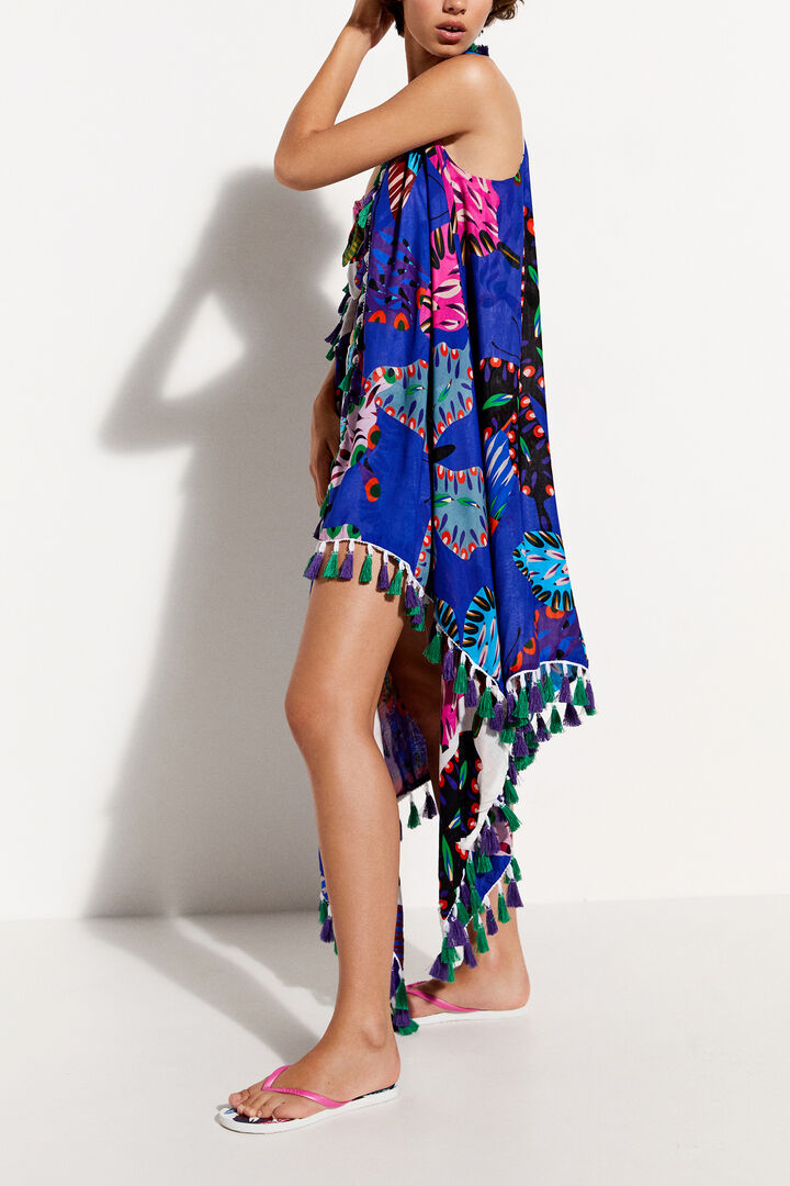 Kifordítható pillangós sál | Desigual