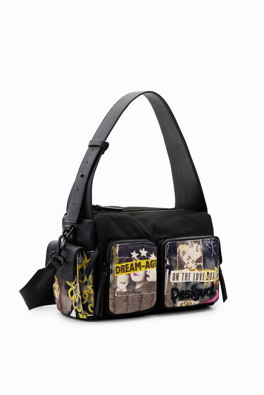 Bolso grande canvas periódico | Desigual