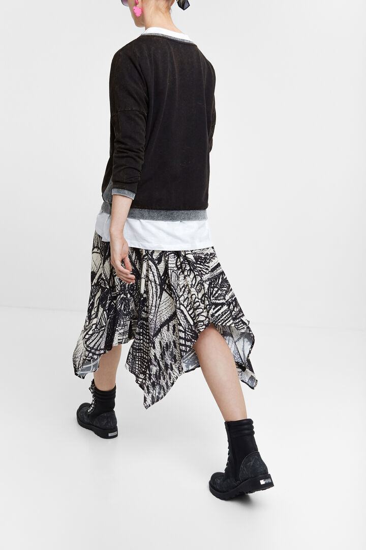 Love worn sweatshirt | Desigual