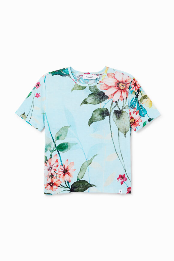 Samarreta flors canalé prim