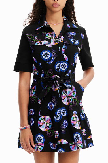 Vestit curt camiser boles M. Christian Lacroix | Desigual