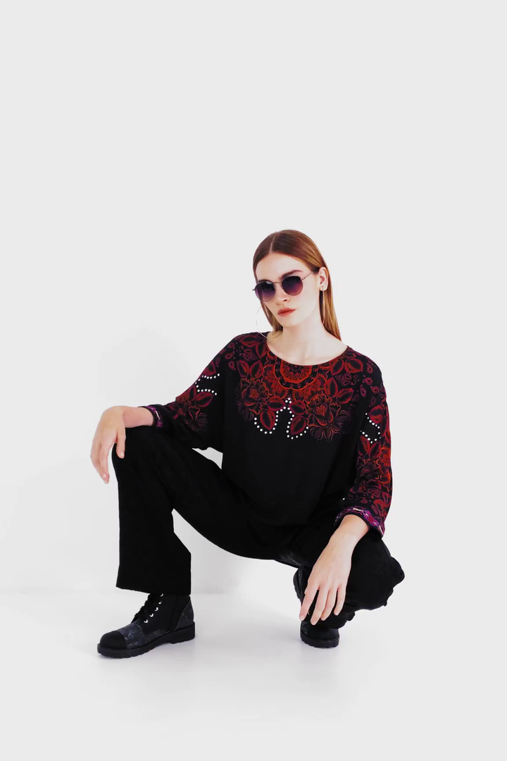Květinová boho halenka | Desigual