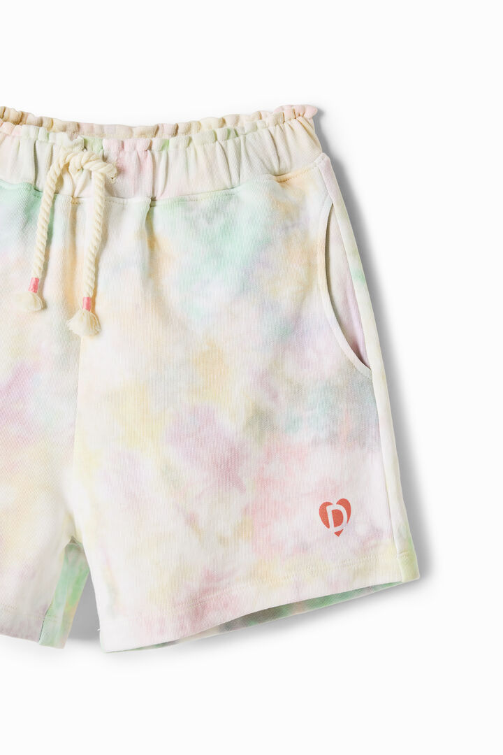 Tie-dye jersey shorts | Desigual