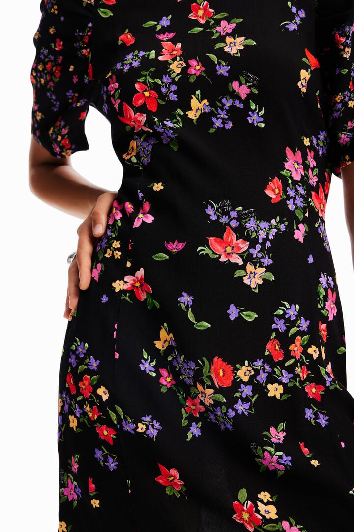 Short floral dress | Desigual
