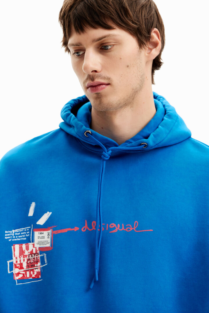 Graffiti hoodie | Desigual