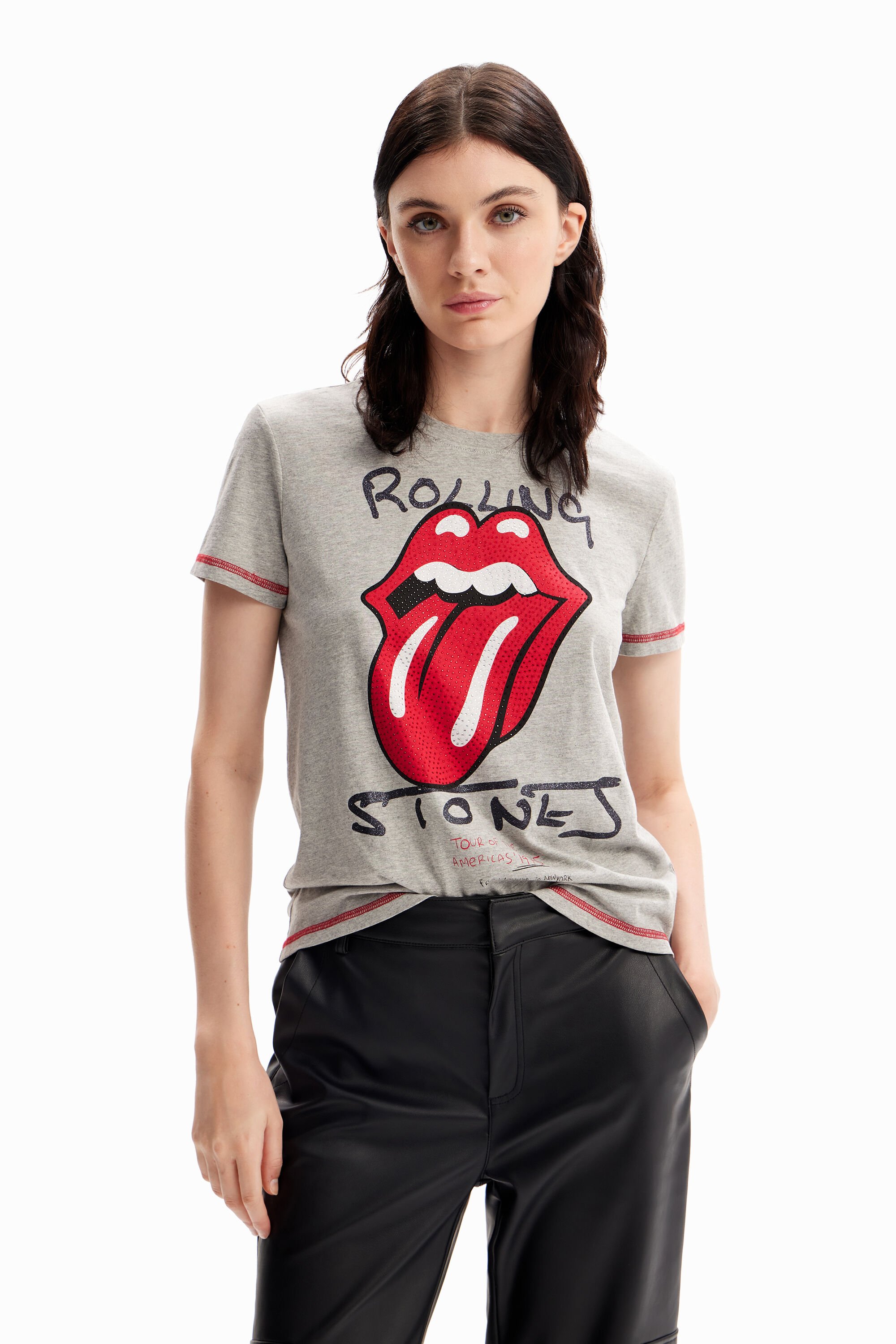 Rolling stones hotsell t-shirt damen strass