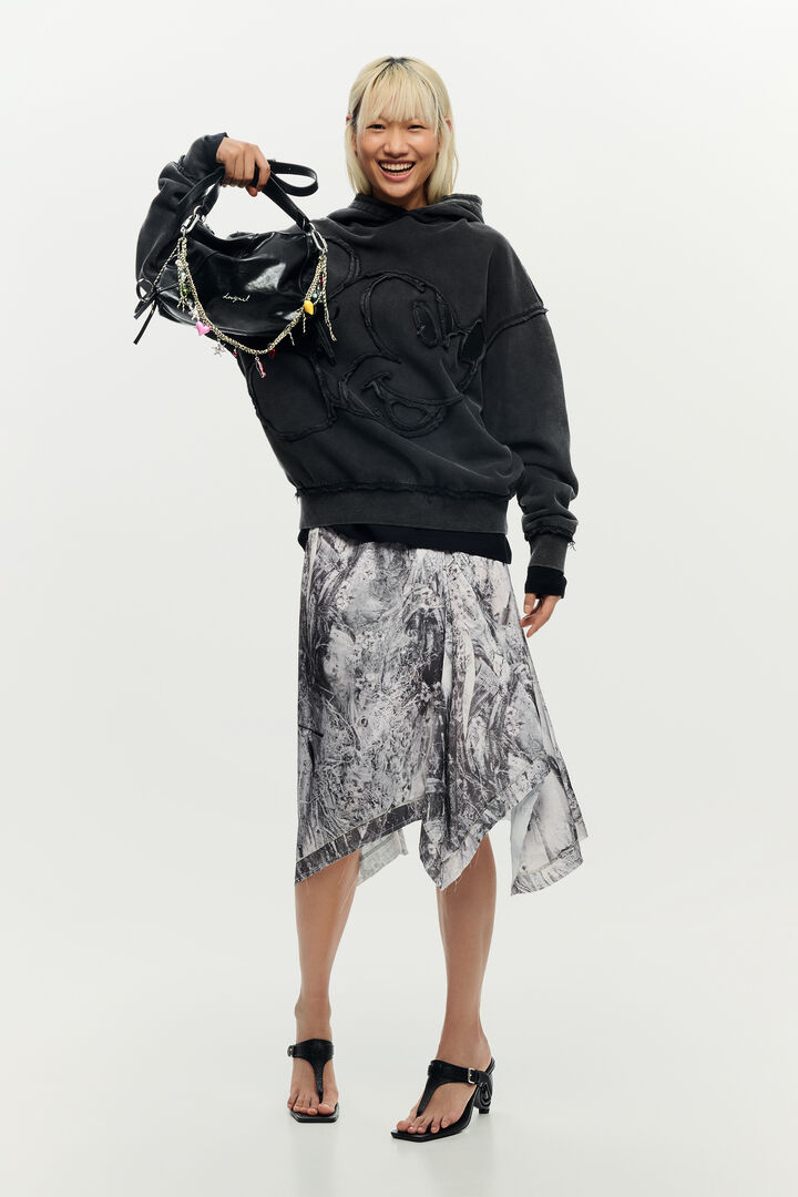 Mickey Mouse&trade; patch sweatshirt