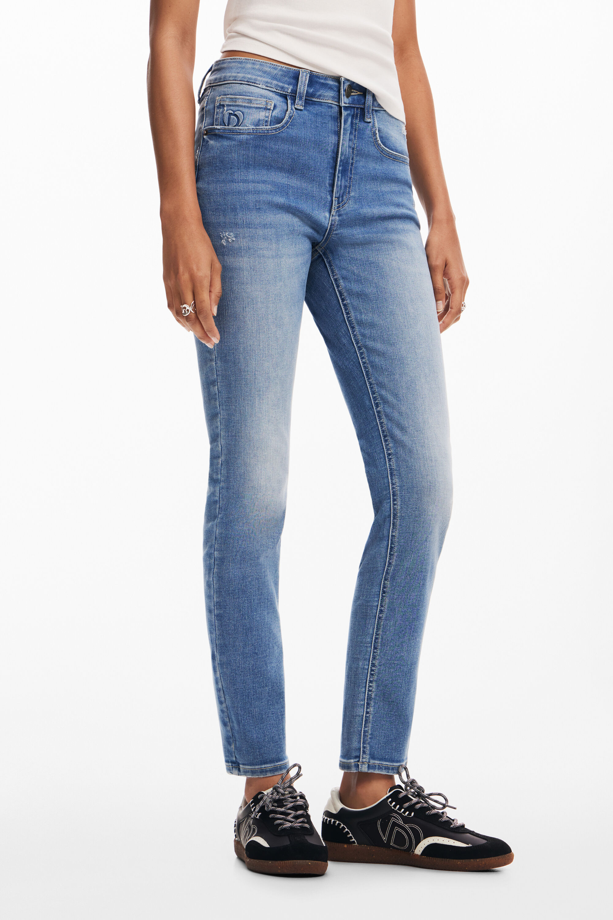 Desigual Women s Belma Skinny Jeans