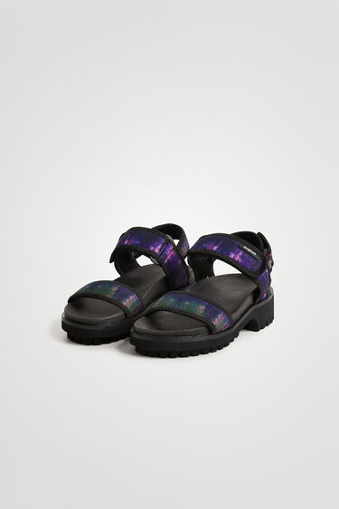 Neoprene tie-dye trekking sandals | Desigual