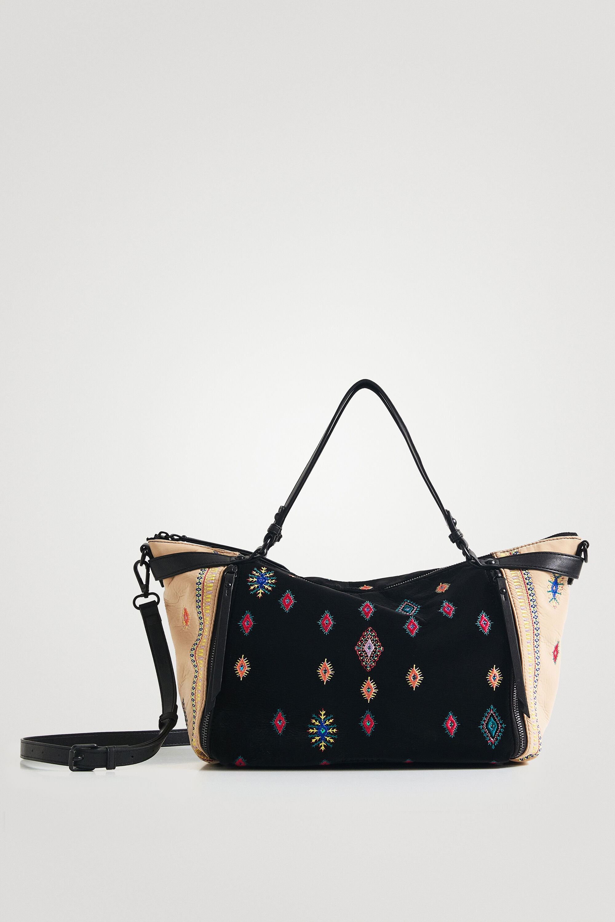 Bolso mano bordados | Desigual.com