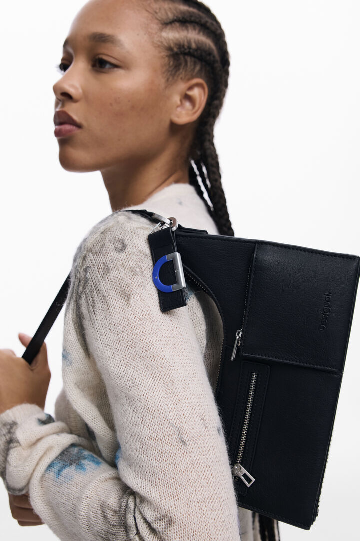Kleine zweifarbige abnehmbare Tasche | Desigual