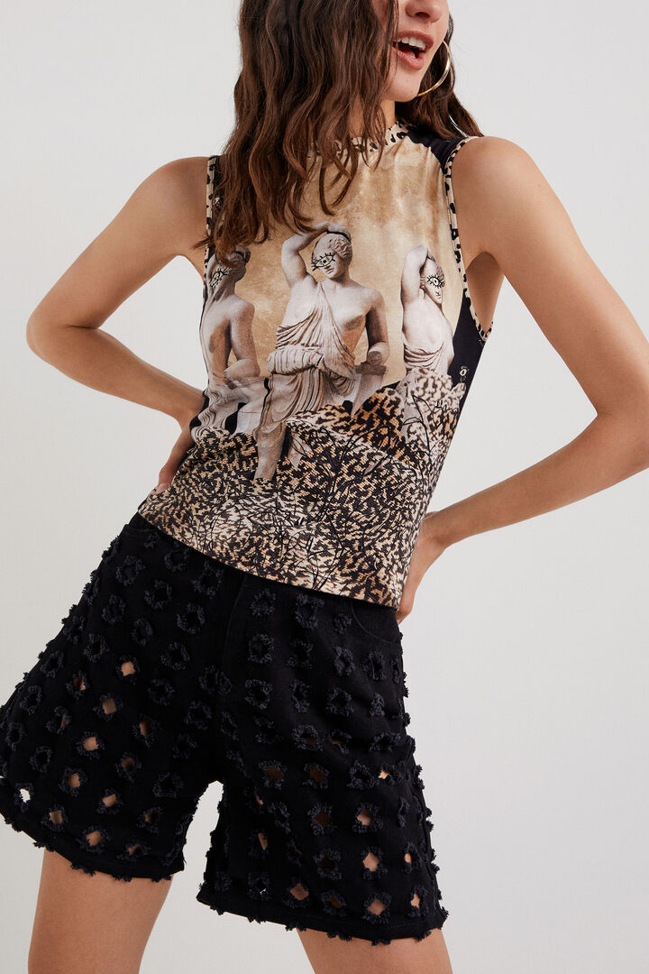 Samarreta arty animal print | Desigual