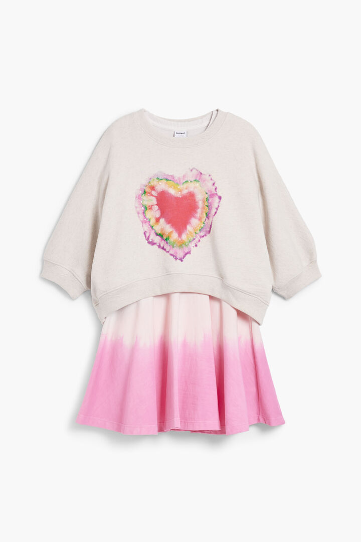 2-in-1 heart dress | Desigual