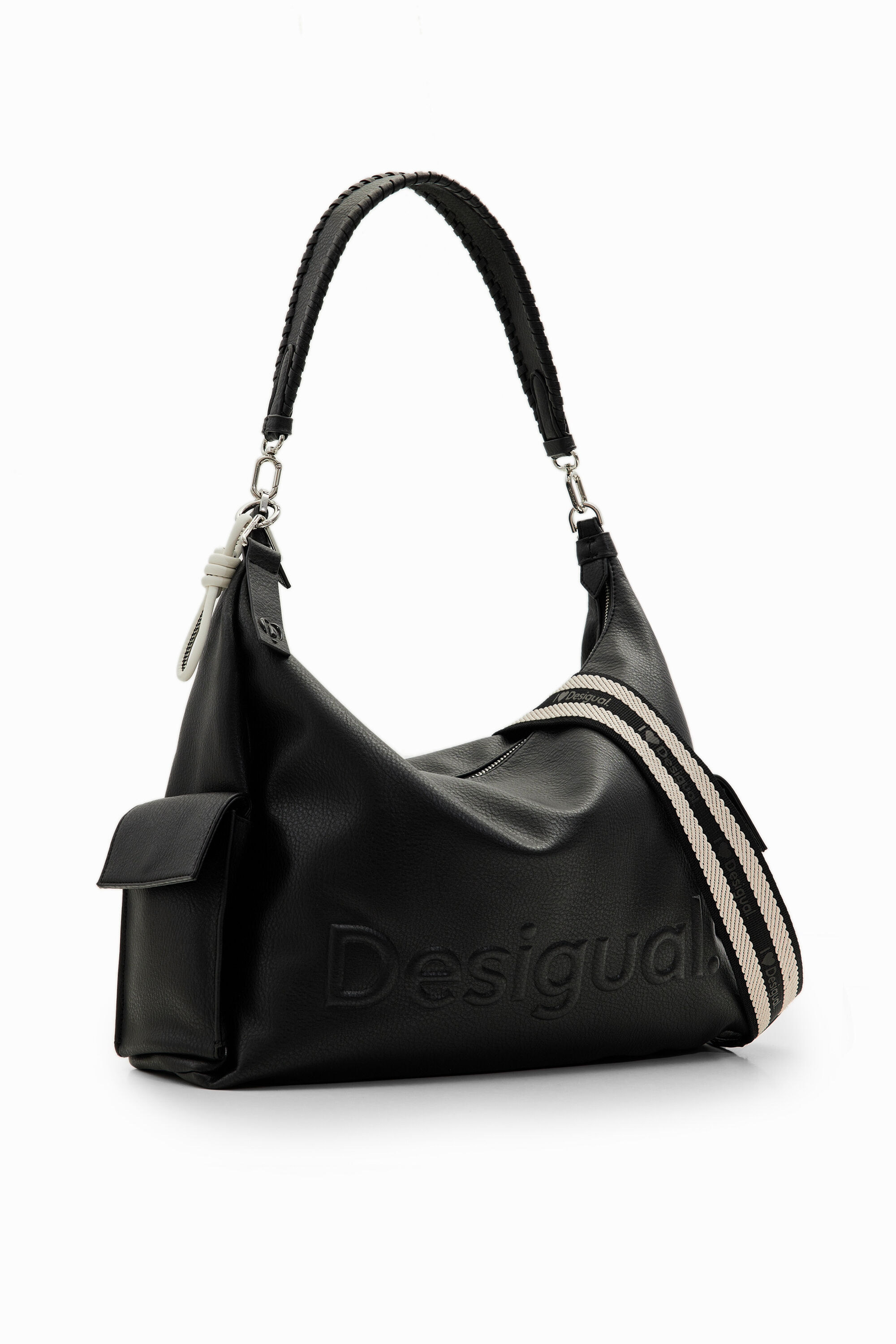 Bolso de hombro L logo - BLACK - U