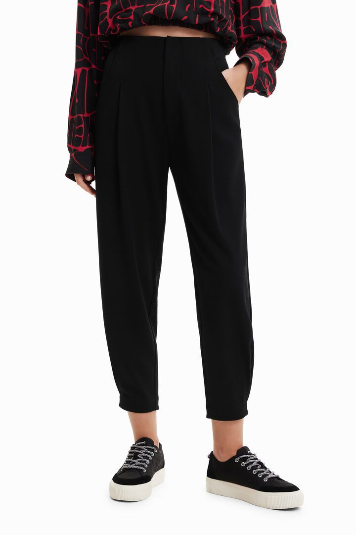 Pantalón slouchy cropped | Desigual