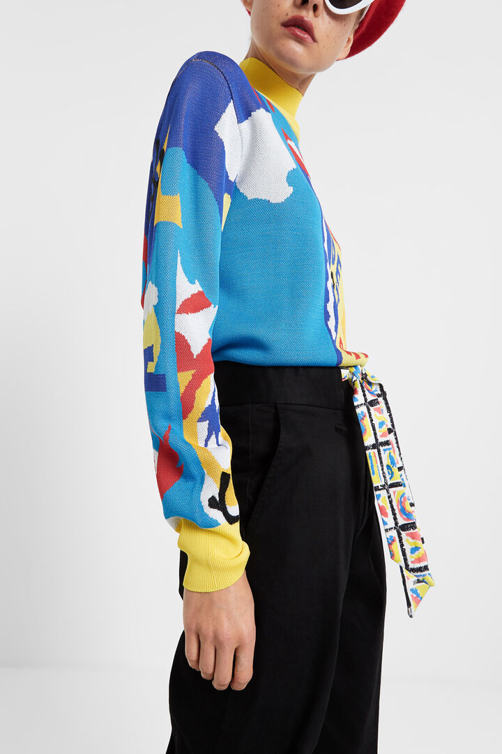 Baggy trousers belt fastener | Desigual