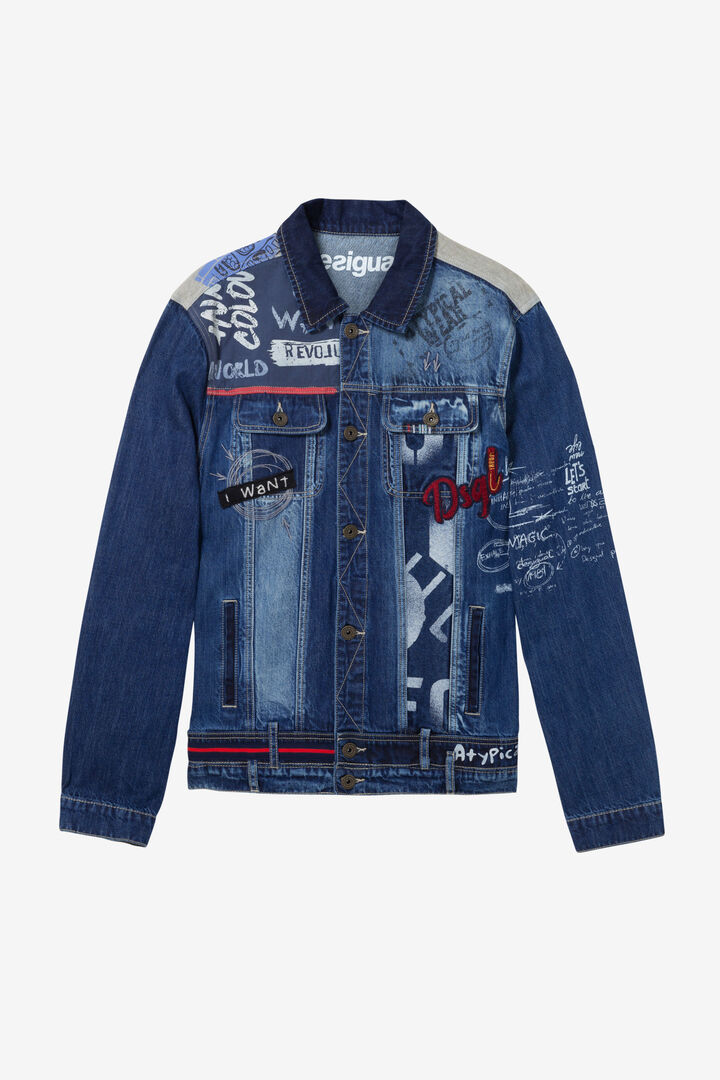 Jean jacket patches | Desigual