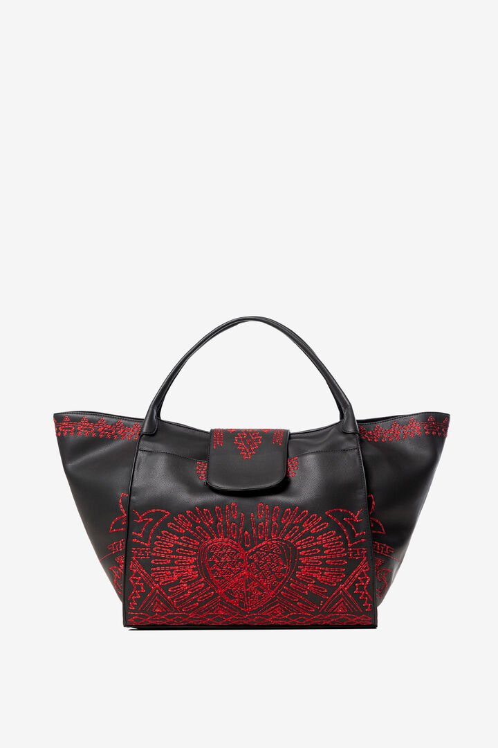 Bag embroideries heart | Desigual