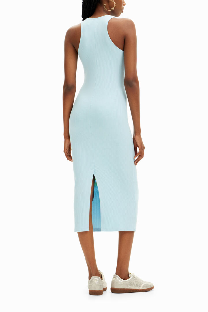 Midi-Kleid Blume | Desigual