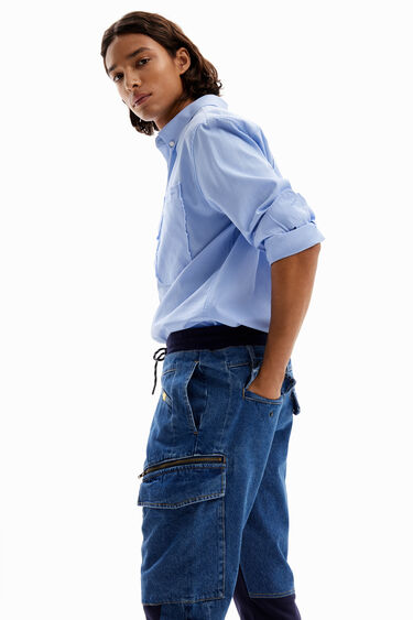 Hibridne jogger jeans hlače | Desigual