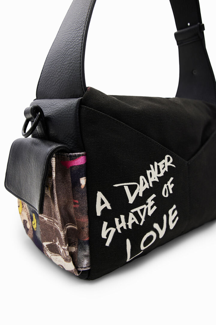 Large canvas newspaper bag | Desigual