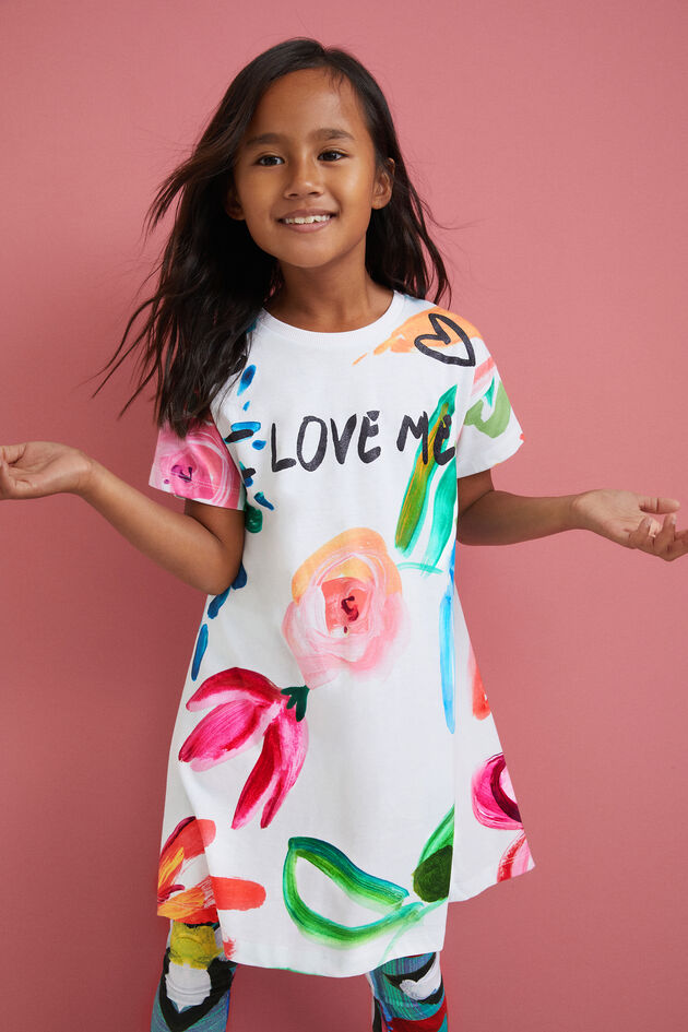 "I love me" dress