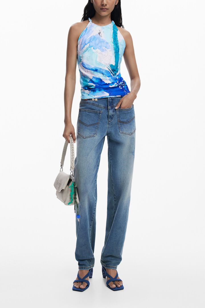 Floral tank top