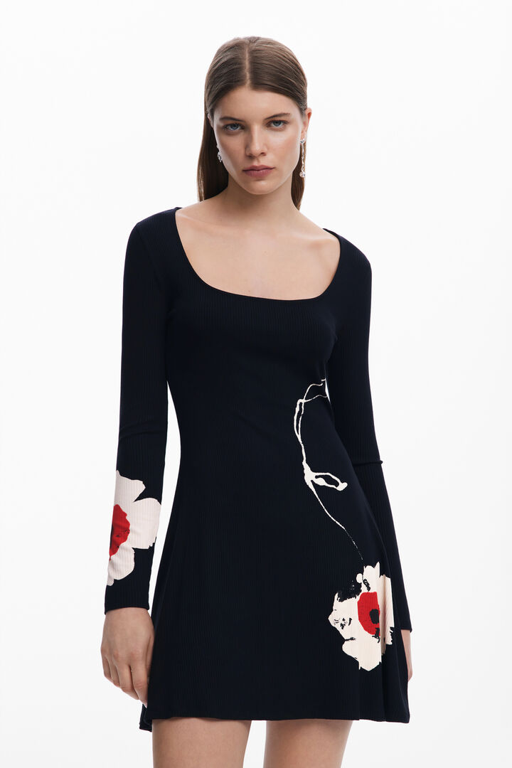 Short floral dress | Desigual