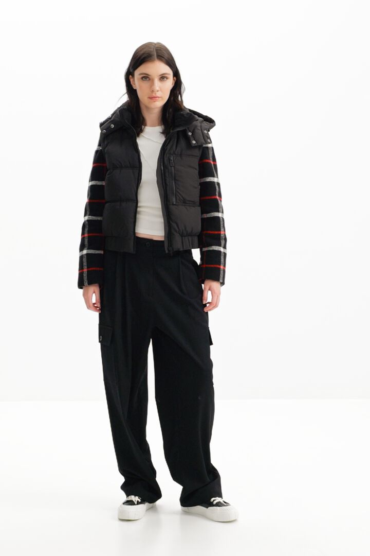 Detachable-sleeve padded jacket | Desigual