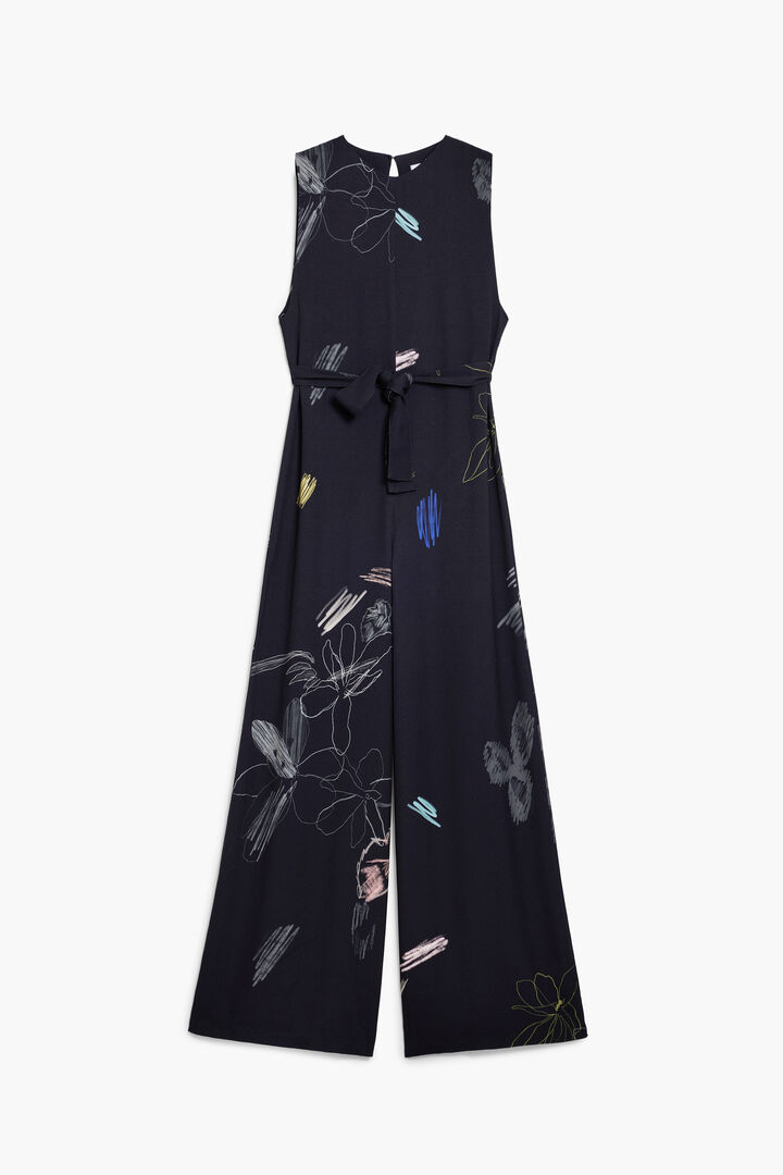 Bloemen palazzo jumpsuit