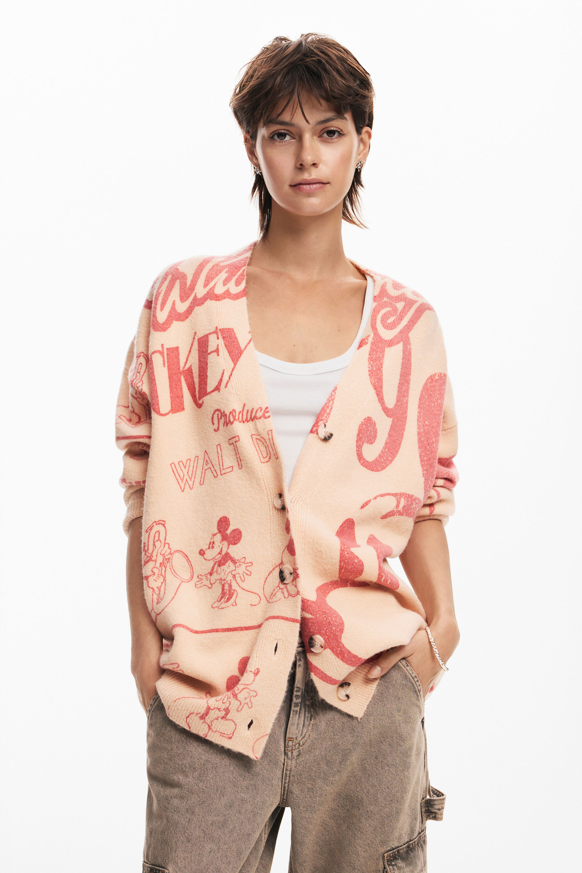 Cardigan desigual saldi top