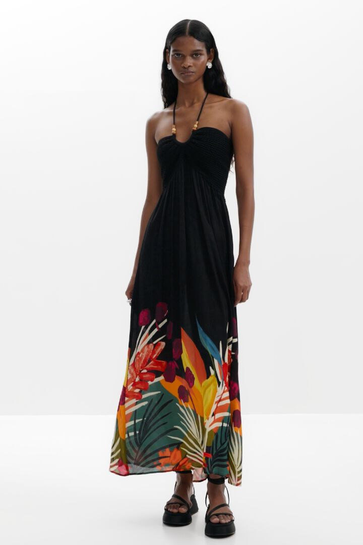 Tropical maxi dress | Desigual