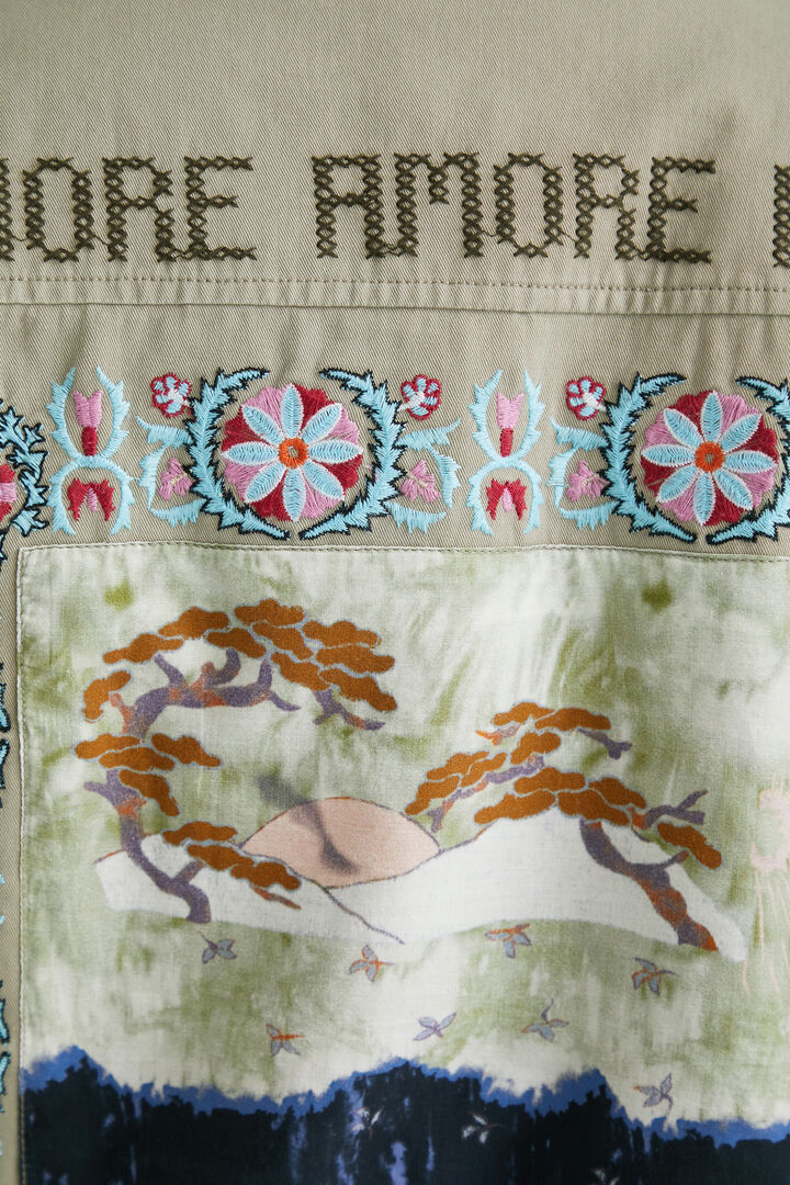Parka con cenefas Amore | Desigual