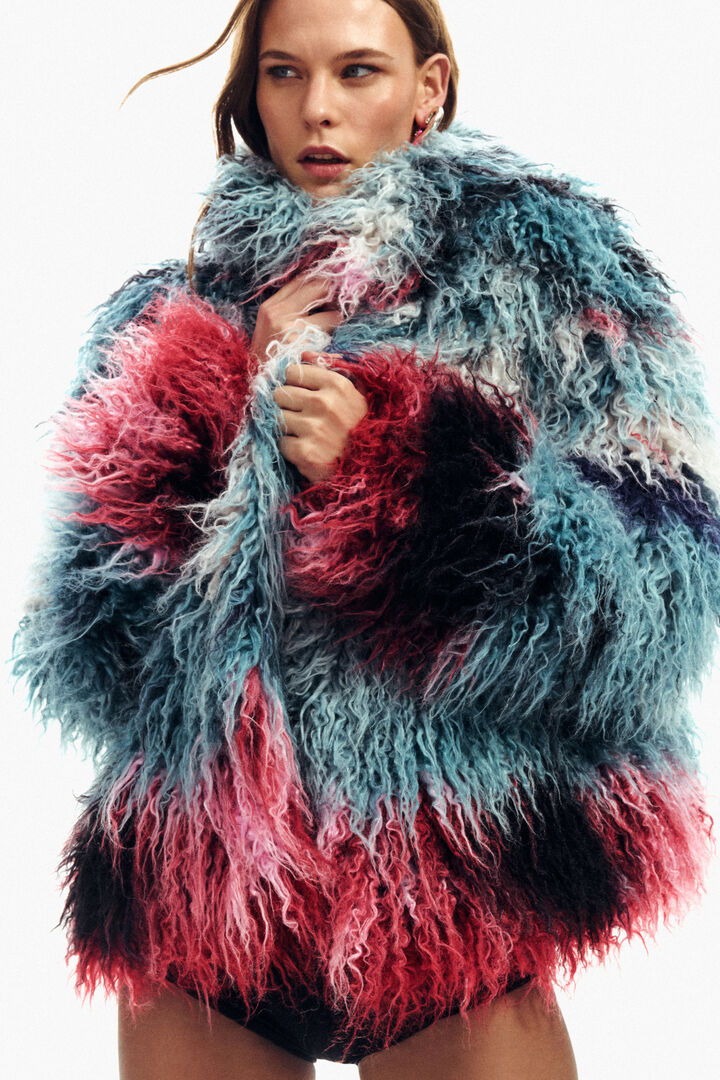 Jacket designed by Mr. Christian Lacroix