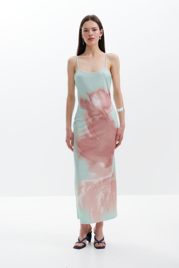 Floral midi dress | Desigual