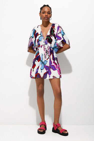 Sustainable butterfly tunic | Desigual