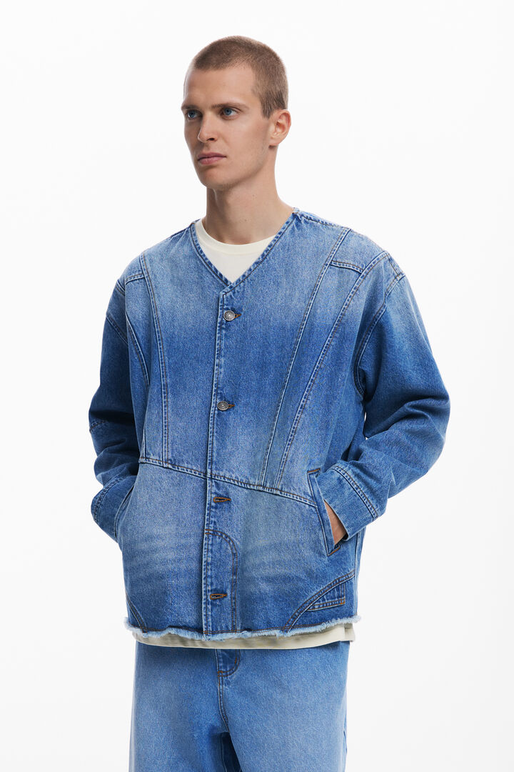 Veste en denim patchwork | Desigual