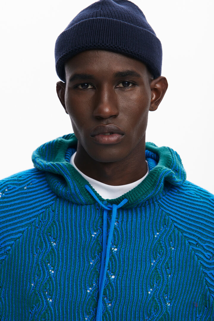 Knit hoodie | Desigual